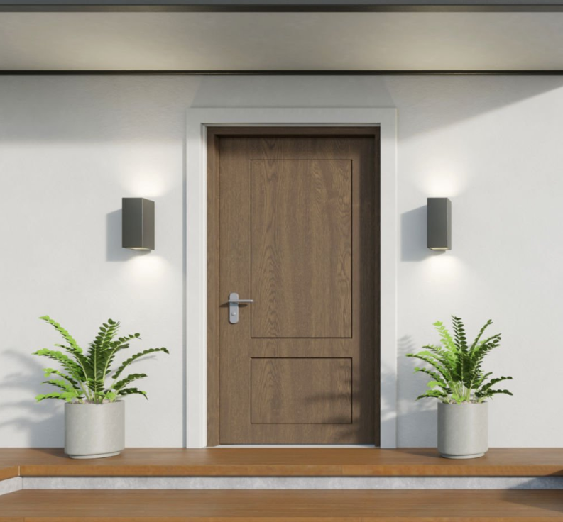 Bejárati ajtó render Bejárati ajtó render